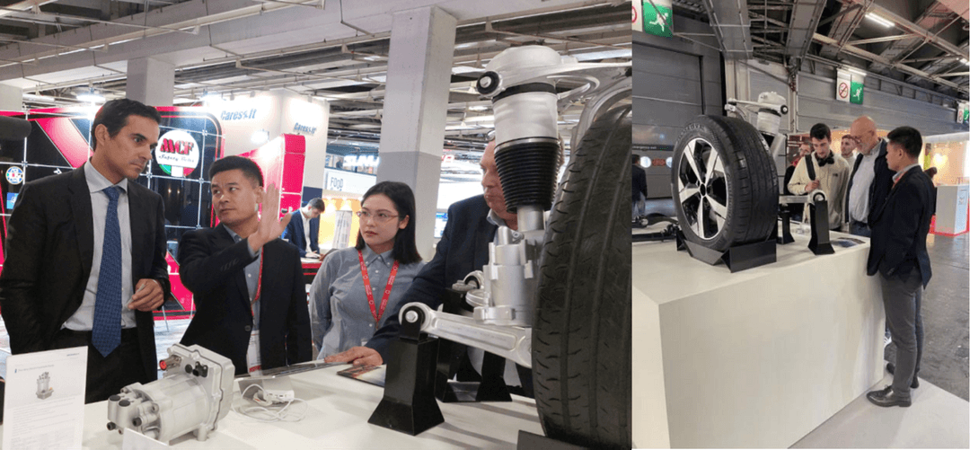 2024巴黎車展：中國企業發布智能全主動液壓懸架系統解決方案