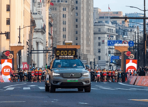 42.195公里可以跑完马拉松,沃尔沃汽车的长跑,没有尽头