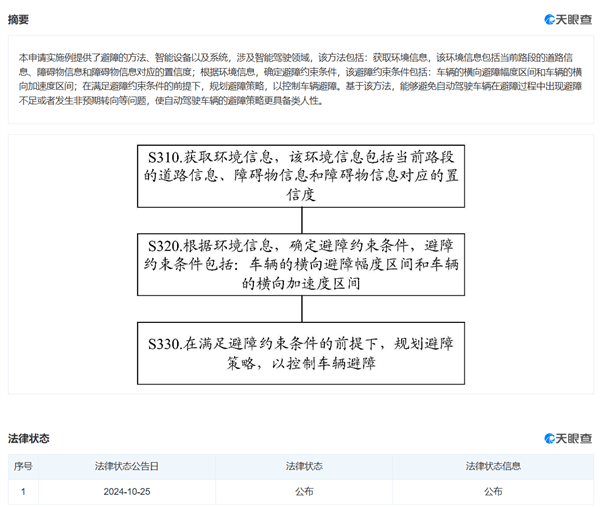 華為公布自動駕駛避障專利：車輛避障策略更具類人性