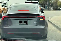 疑似新款特斯拉Model Y Plaid無偽裝諜照 這次尾燈看上去好看多了