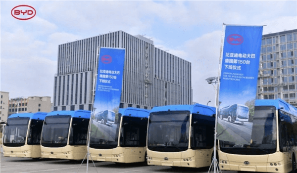 比亞迪在德國市場第150臺純電動大巴下線：累計銷量突破400臺