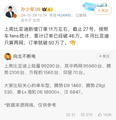 E周看点 | 欧盟将派特使前往中国探索电动汽车关税替代方案;曝比亚迪单周新增订单破11万