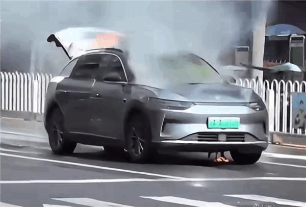 一零跑C11充電時起火爆燃 旁邊的車跟著躺槍