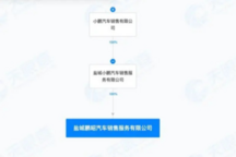 盐城小鹏汽车销售服务公司成立,注册资本500万