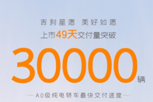 吉利星愿上市49天交付突破3萬臺 限時6.98萬起 最大續(xù)航410km