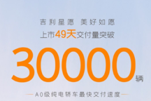 吉利星愿上市49天交付突破3万台 限时6.98万起 最大续航410km