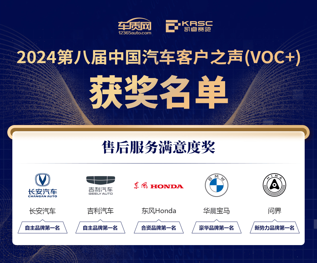 2024第八屆中國汽車客戶之聲（VOC+）研討會暨頒獎典禮在京舉辦