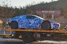 騰勢跑車諜照曝光 迪版“保時捷911” 有望上海車展亮相