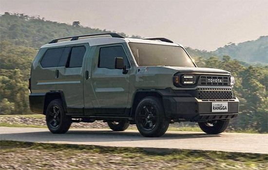 復古造型 豐田Hilux Rangga SUV官圖發布