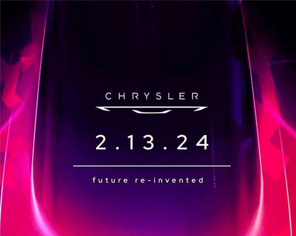 品牌首款！克萊斯勒發布全新電車預告：2月13日正式亮相