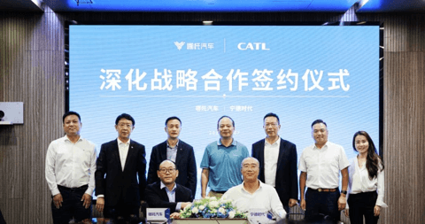 宁德时代:与车企开启合作新范式,新产品新技术相继落地 | 2023大事记