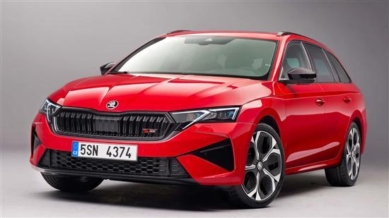 稀有物种新款斯柯达明锐rs旅行版官图发布