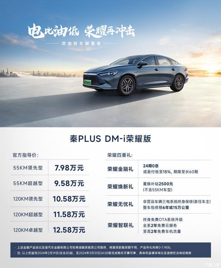 每日热点：秦PLUS/驱逐舰05荣耀版、福特Mustang Dark Horse上市