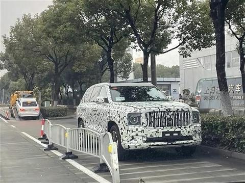 坦克800路试谍照曝光：定位全尺寸SUV