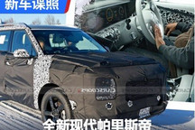 全新一代现代帕里斯帝内饰谍照曝光!