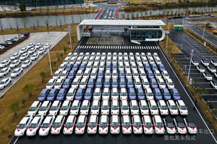 江汽集團(tuán)10000輛電動車出海