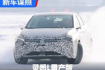 车身线条感强烈 灵悉L量产版路试谍照