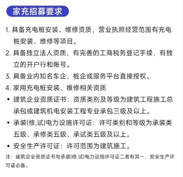 為SU7上市做準備！小米公開招募家充上門服務商