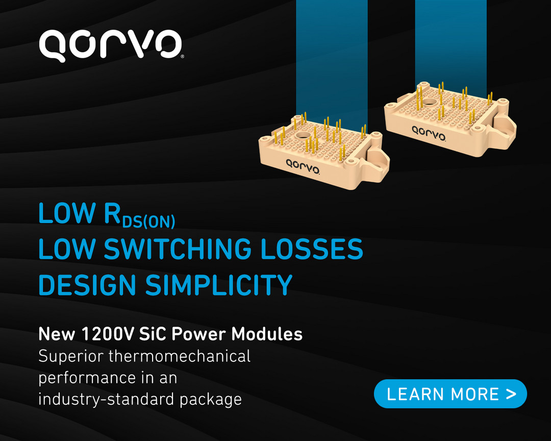 Qorvo®推出采用紧凑型E1B封装的1200V SiC模块