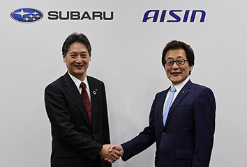 斯巴魯與愛信合作開發下一代電動汽車eAxles