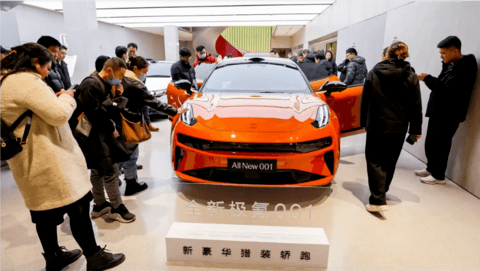孔辉科技配套全新极氪001,双腔空悬让驾乘更舒心