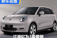 最快3月底上市 江淮钇为3挚爱版官图