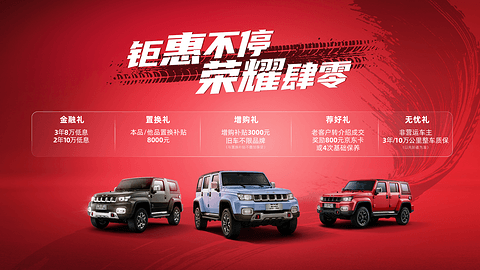 延续“越野世家”基因,BJ40荣耀版13.98万起,让专业越野真正变成大众探享!