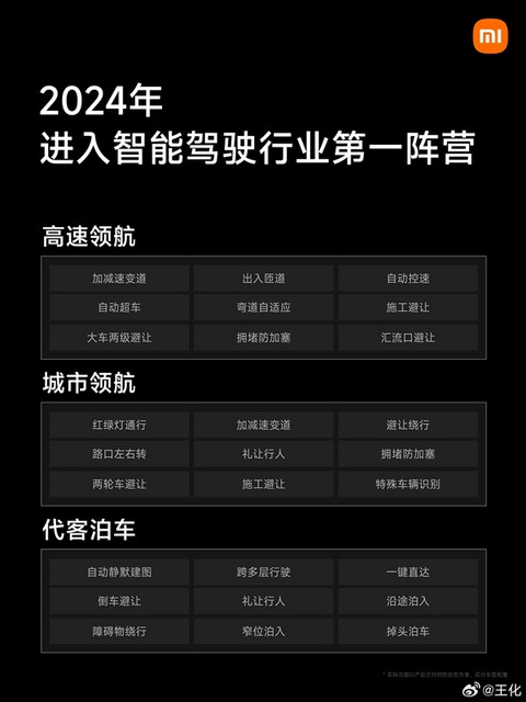 冲入行业第一阵营！小米SU7智能辅助驾驶全系标配