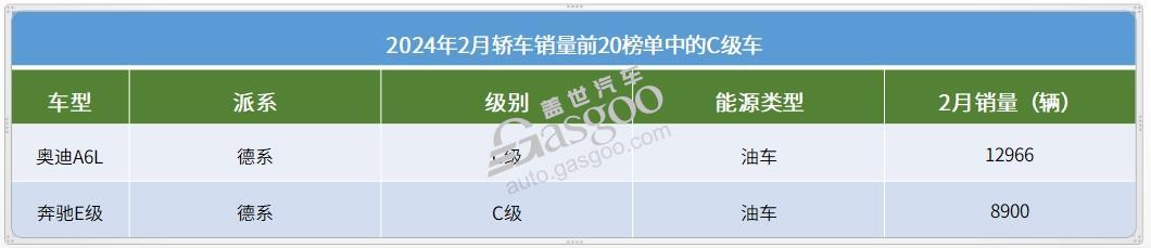 2月轎車市場TOP20：特斯拉Model3奪冠， 10款自主車型上榜