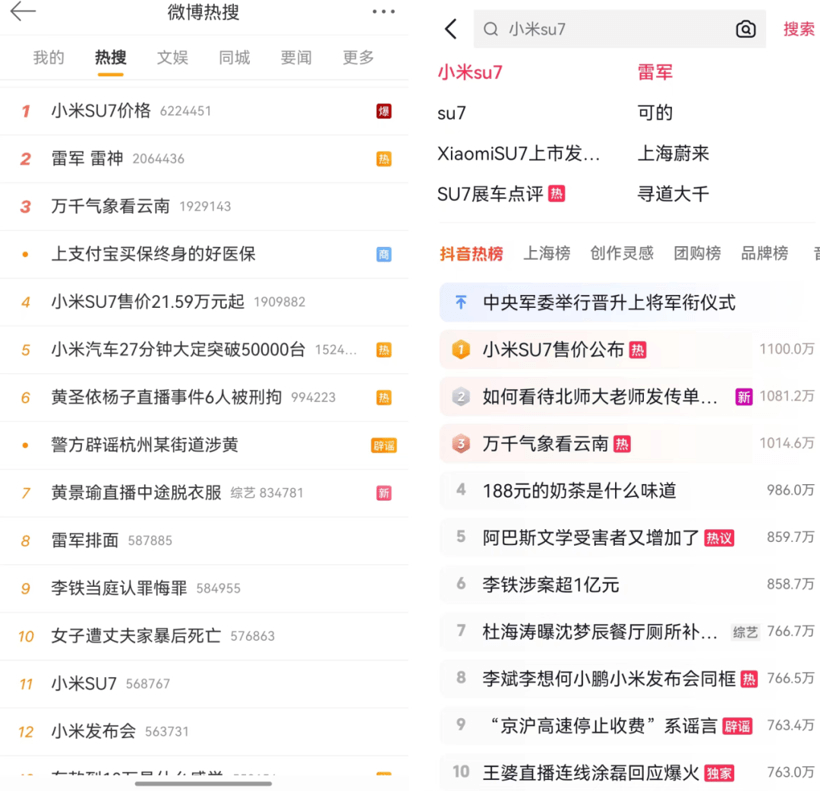 雷軍的營銷鬼點，比SU7的亮點還多