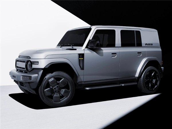 80后印象中的吉普車！全新奇瑞iCAR V23實車曝光：純粹方盒子