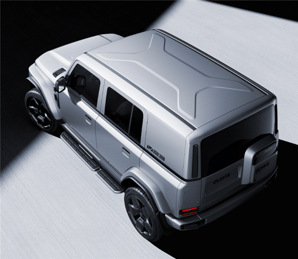 80后印象中的吉普車！全新奇瑞iCAR V23實車曝光：純粹方盒子