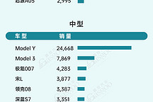 2024年2月新能源与燃油车型销量整体下降 | 盖世汽车国内乘用车终端销量数据