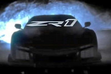 配5.5T V8?雪佛兰新科尔维特ZR1预告图