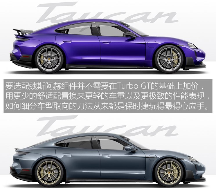 保時(shí)捷 Taycan 2024款 Taycan Turbo GT with Weissach Package