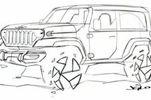 会量产吗？“未来派”Jeep牧马人设计图