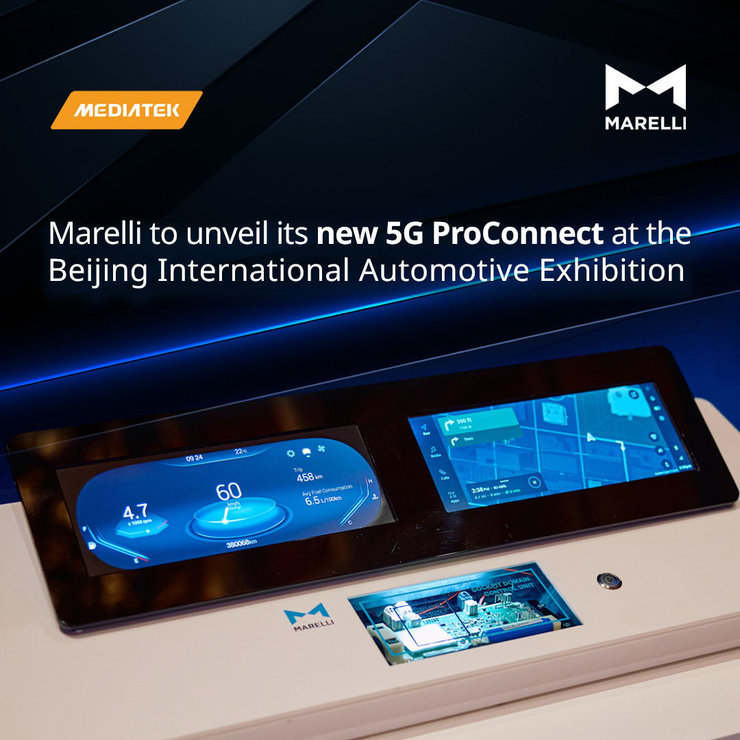 馬瑞利將北京車展推出最新集成駕駛艙和遠程信息處理平臺ProConnect