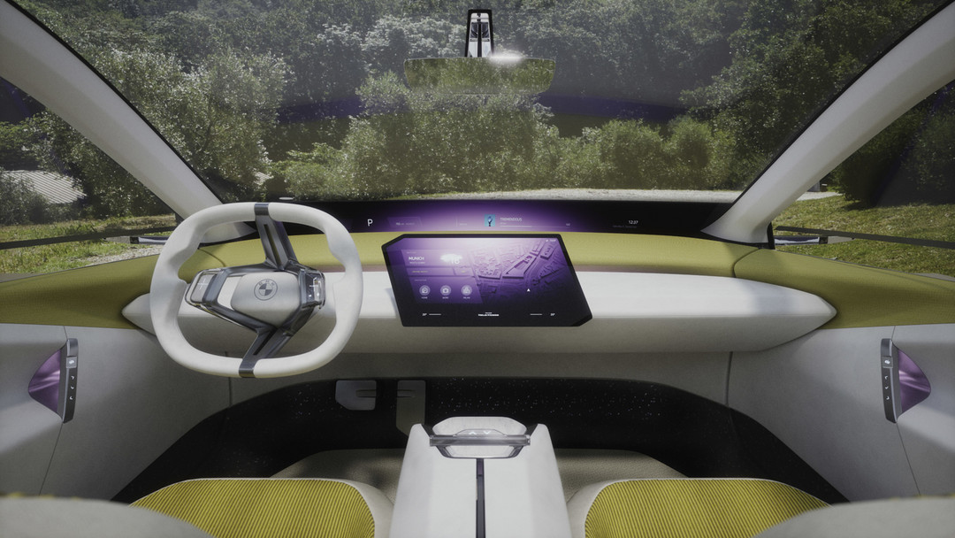 BMW新世代概念車帶來(lái)全新平視顯示技術(shù)