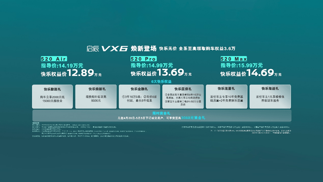啟辰VX6全系煥新登場，百變床車“有容乃大”