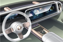 双联大屏上车！smart精灵#5内饰预告图曝光：科幻风打造