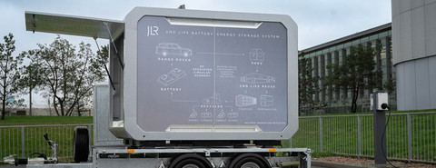 捷豹路虎利用二次电池开发新型电池储能系统 可在旅途中提供零排放电力