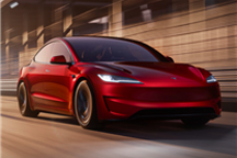 33.59万元 特斯拉Model 3高性能版国内上市:动力小刀