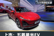 2024北京车展上:五菱星光EV正式上市