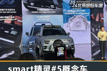2024北京车展:smart精灵#5概念车首发