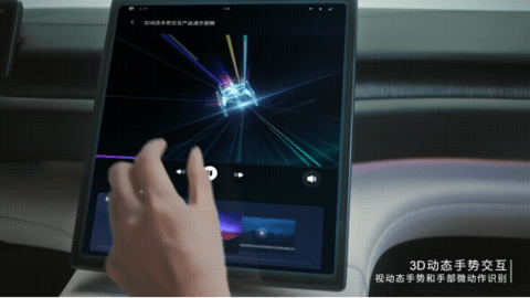 Vision Pro“裸眼上车”,商汤绝影全新舱内3D交互惊艳亮相