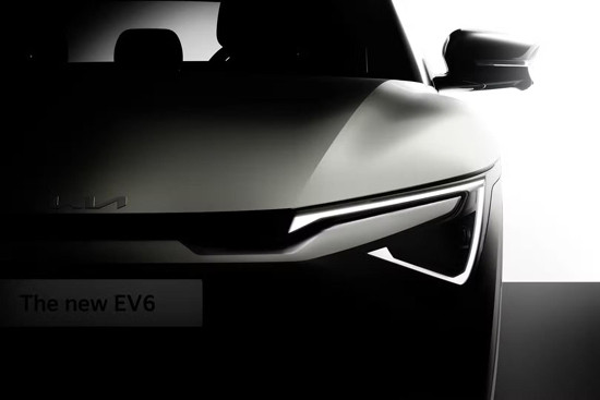 將于5月內發布 新款起亞EV6預告圖曝光