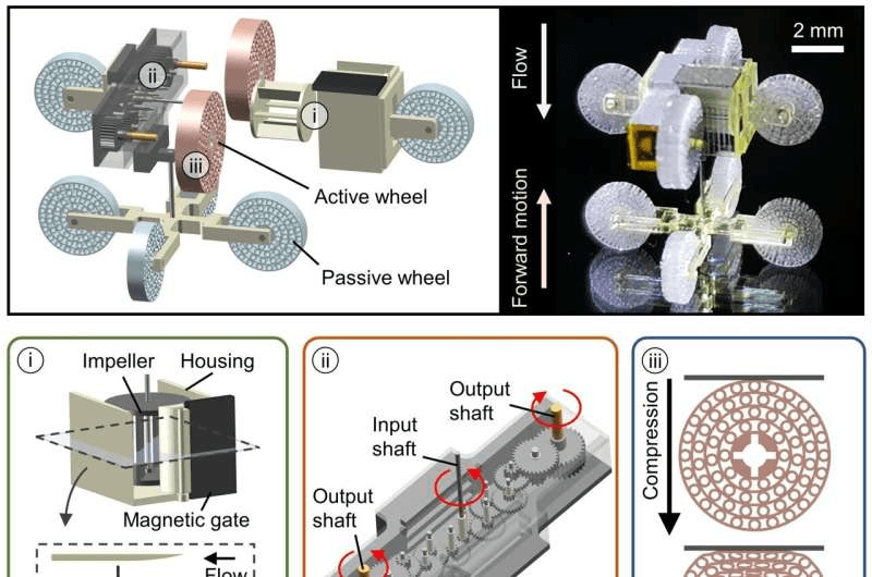 研究人员开发微型无线机器人 可以有效穿过管状结构