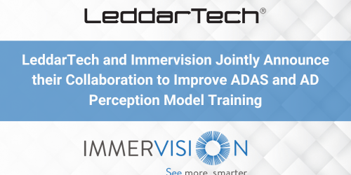 LeddarTech和Immervision宣布合作 加速ADAS和AD感知模型訓(xùn)練