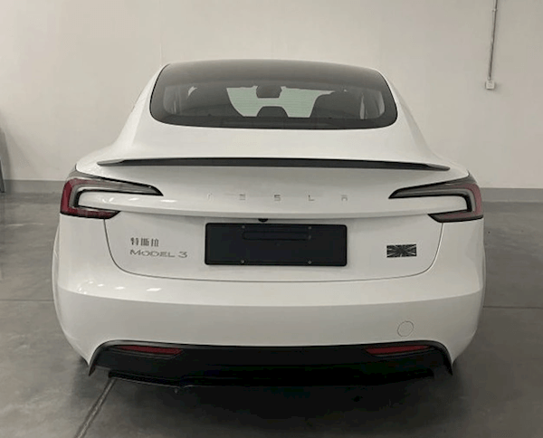 零百极速3.1秒 极速261km/h！特斯拉Model 3高性能全驱版申报