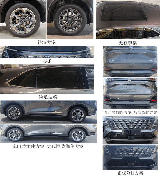 全新長安CS75 PLUS申報圖曝光 下半年上市